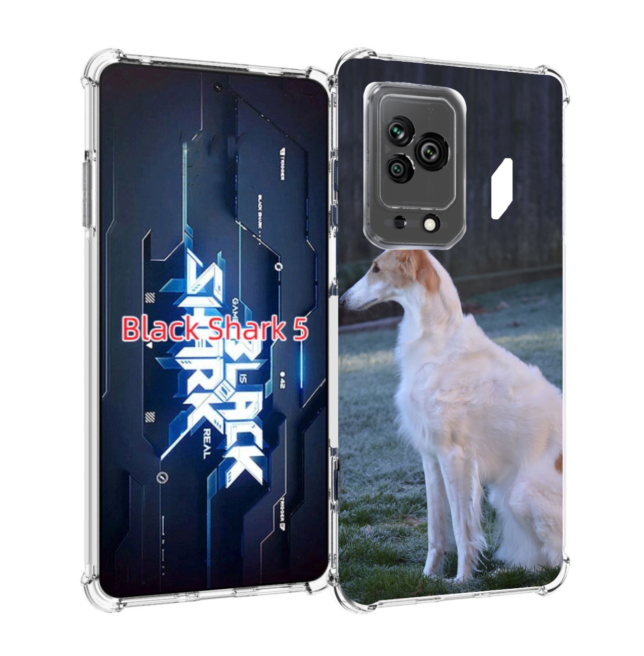 

Чехол MyPads русская псовая борзая для Xiaomi Black Shark 5, Прозрачный, Tocco