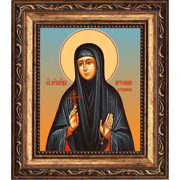 

Антонина Степанова Преподобномученица, монахиня. Икона на холсте.