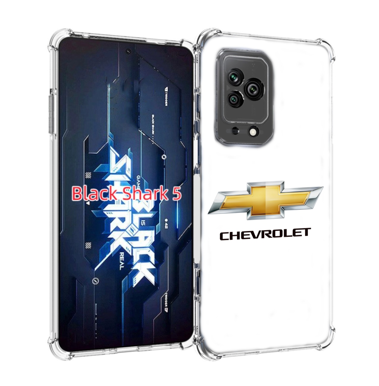 

Чехол MyPads сhevrolet-3 мужской для Xiaomi Black Shark 5, Прозрачный, Tocco