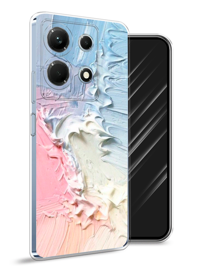 

Чехол Awog на Infinix Note 30 4G "Фруктовое мороженное", Голубой;розовый;желтый, 3104650-3
