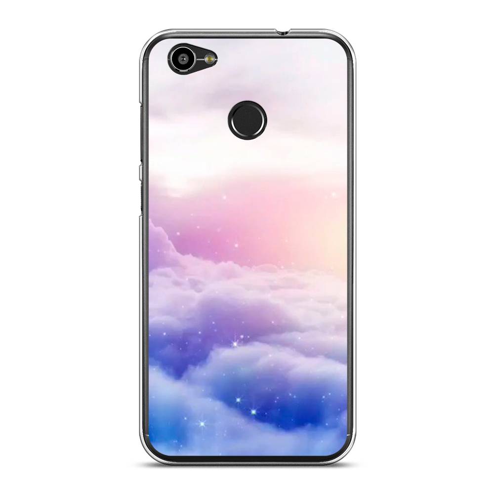 

Чехол на ZTE Blade A6 "Небеса", Голубой;белый;розовый, 132350-2