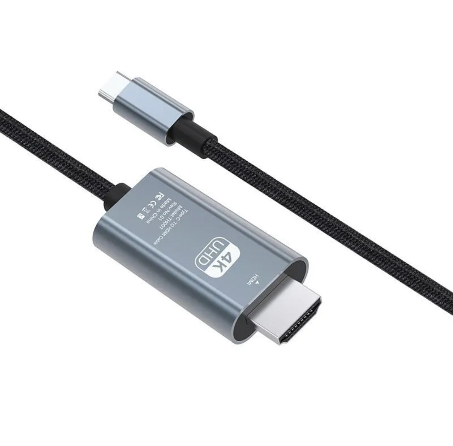 Кабель-переходник Hb-H Type-C HDMI 4K60Hz 2м