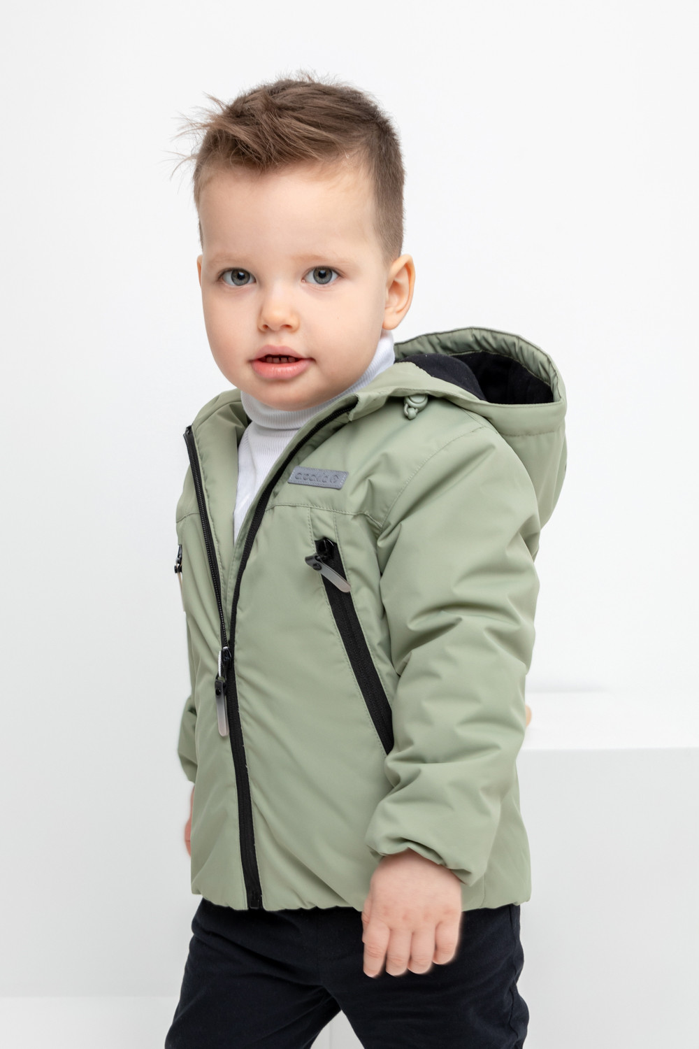 Куртка детская CROCKID 1B JKT 016(1).1, зеленый, 80