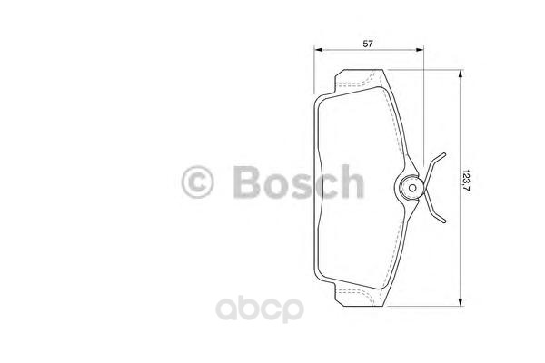 

Тормозные колодки Bosch 0986424781