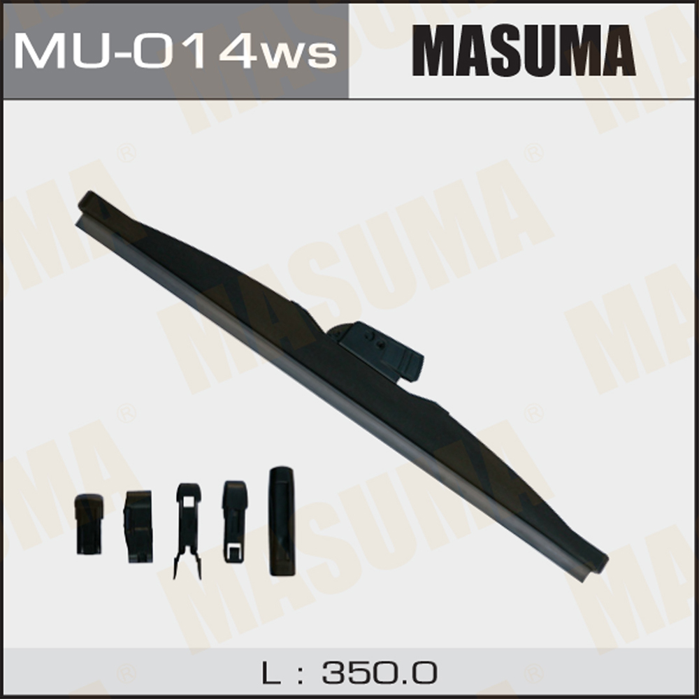 

Щетка Стеклоочистителя Зимняя Masuma 14"/350 Мм Optimum Универсальная 6 Переходников Masum