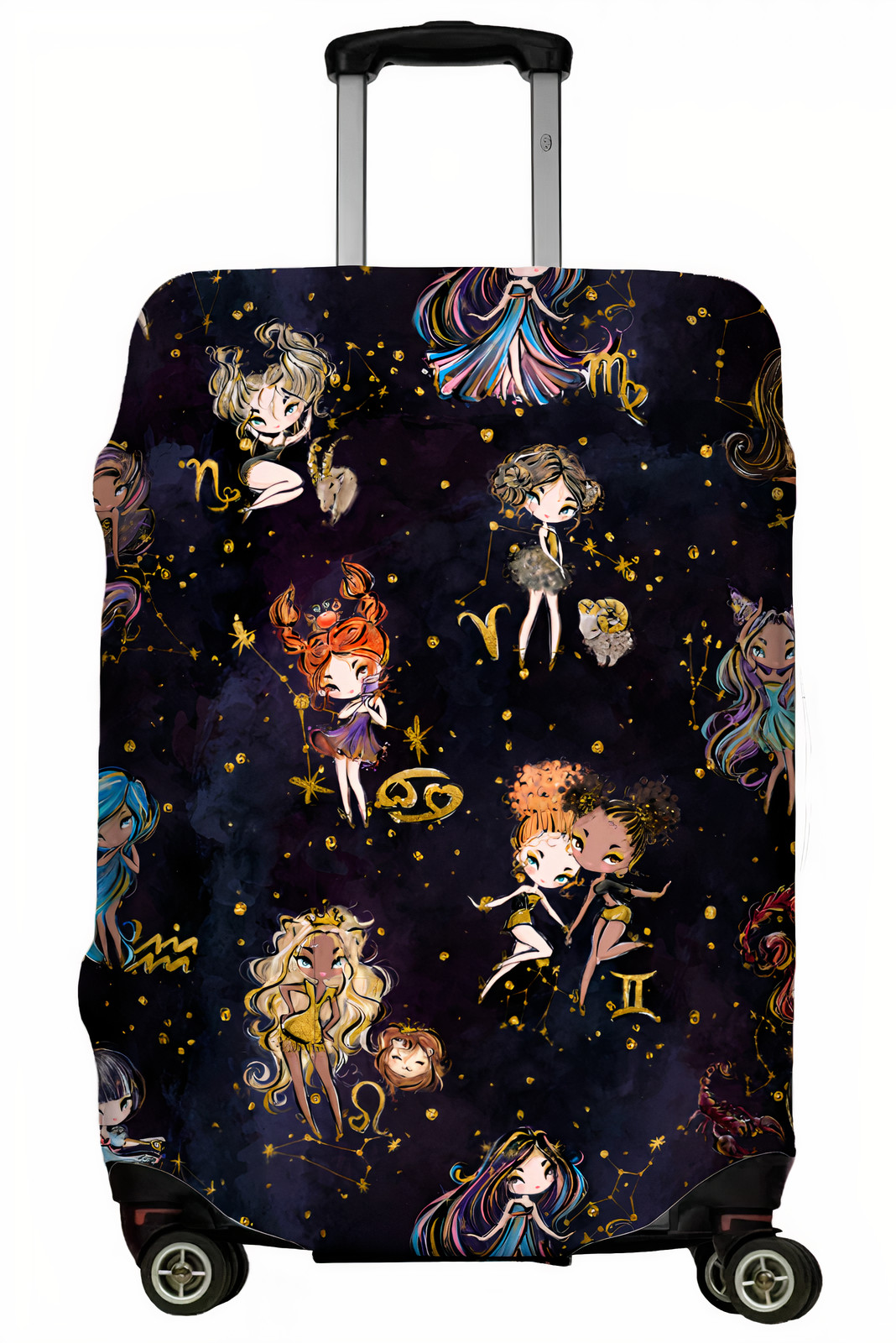 фото Чехол для чемодана lejoy lj-case-113 zodiac signs l