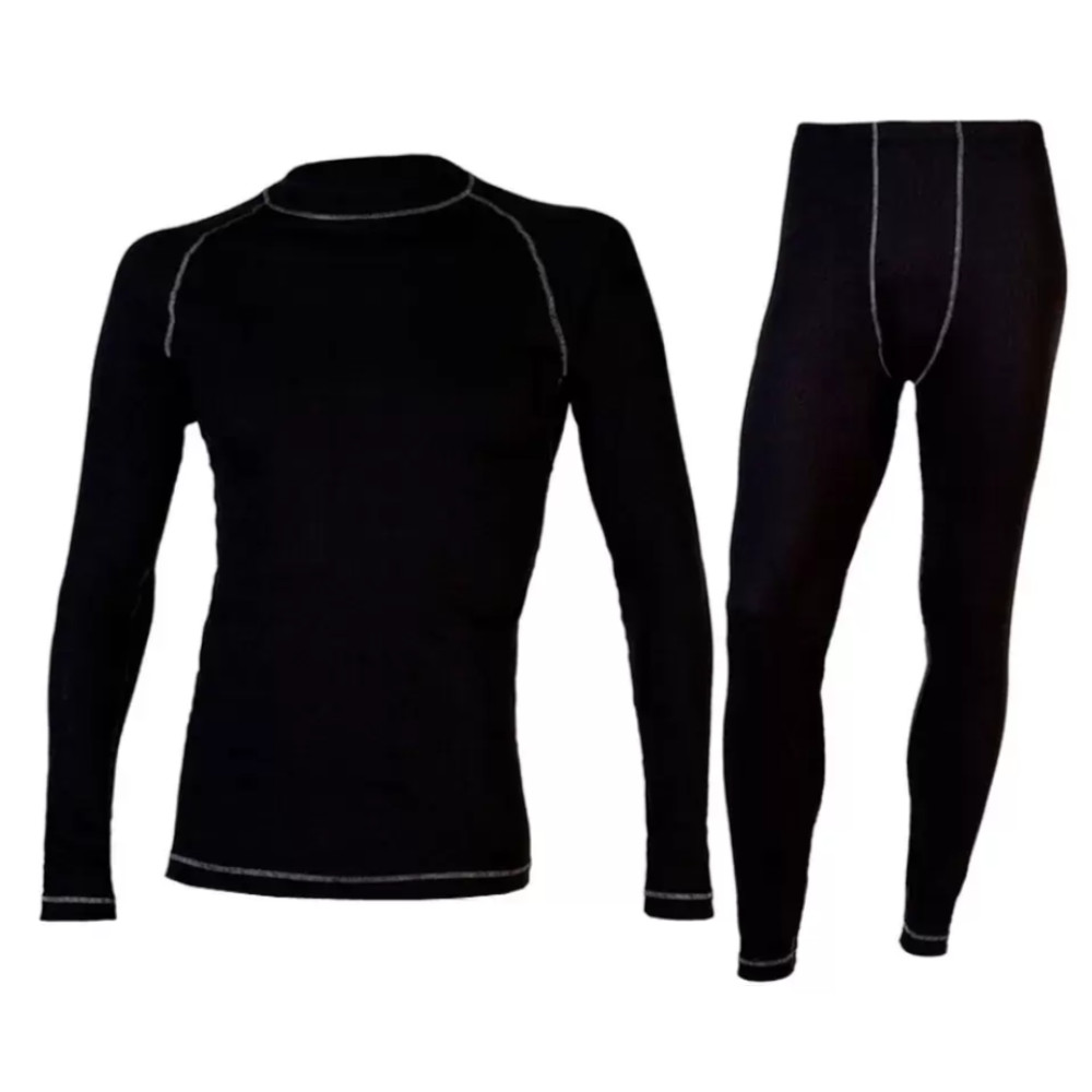 Термобелье детское комплект Волна JR, черный, 152