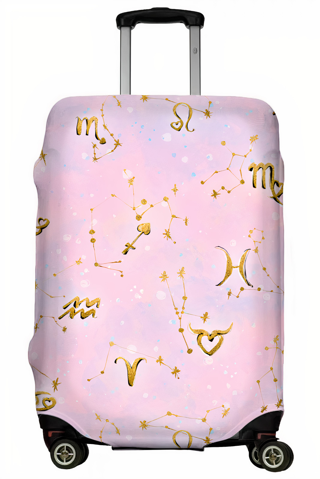 фото Чехол для чемодана lejoy lj-case-115 zodiac pink l