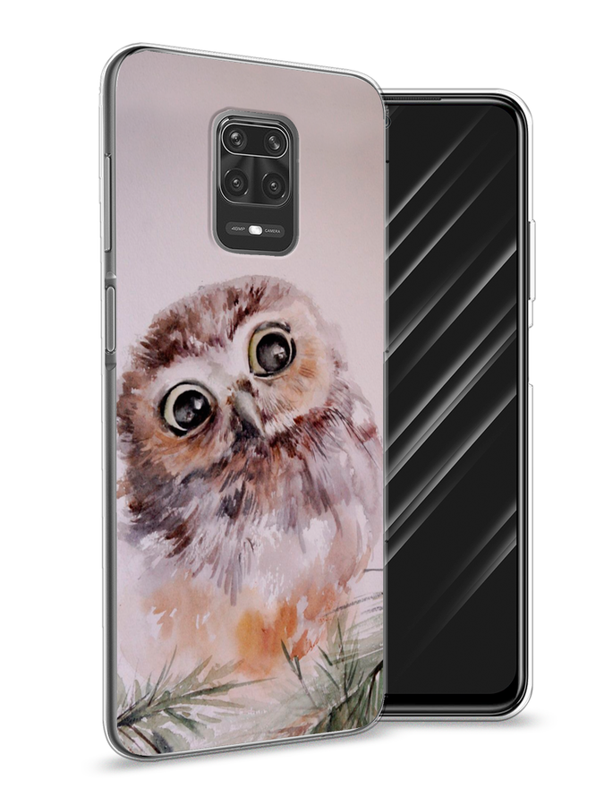 

Чехол Awog на Xiaomi Redmi Note 9S "Сова на розовом", Разноцветный, 37950-1