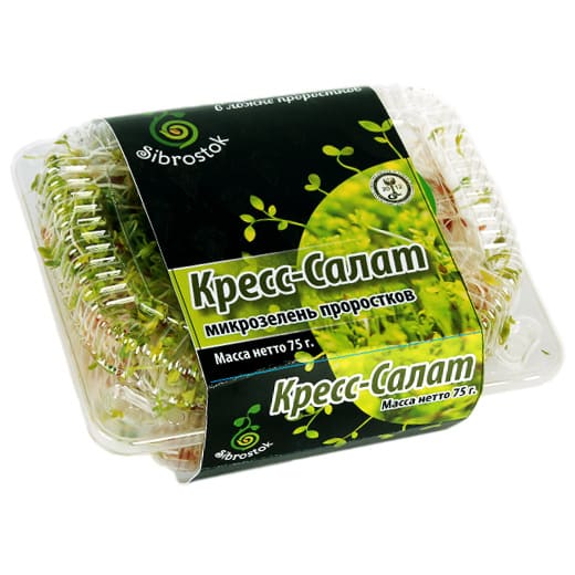 

Проростки Кресс-салата Sibrostok 75 г