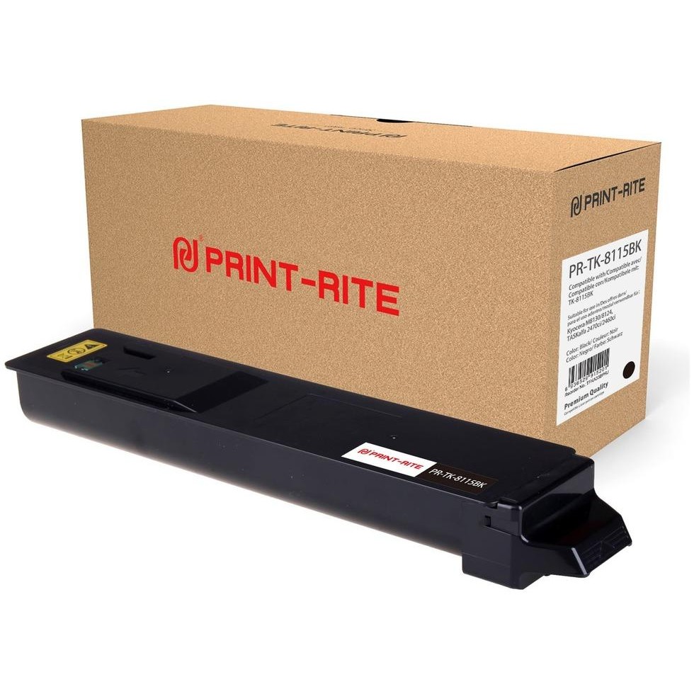 Картридж для лазерного принтера Print-Rite (PR-TK-8115BK) черный, совместимый