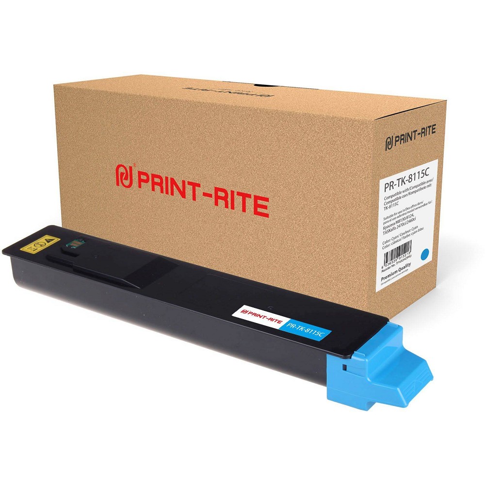 

Картридж для лазерного принтера Print-Rite (PR-TK-8115C) голубой, совместимый