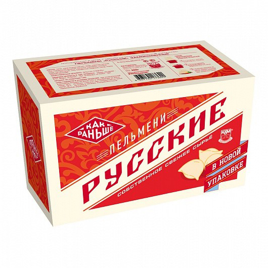 

Пельмени Как раньше Русские 800 г