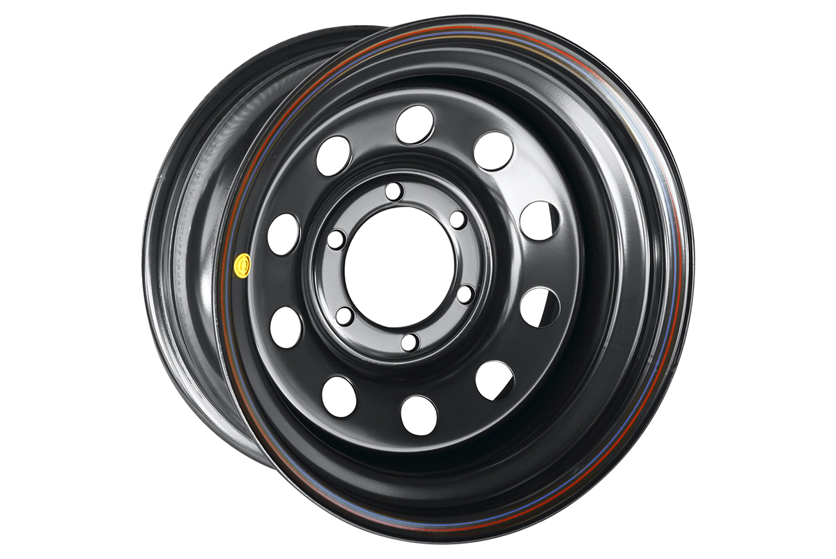 OFF-ROAD Wheels Диск усиленный Тойота Ниссан стальной черный 6x139,7 8xR18 d110 ET-25