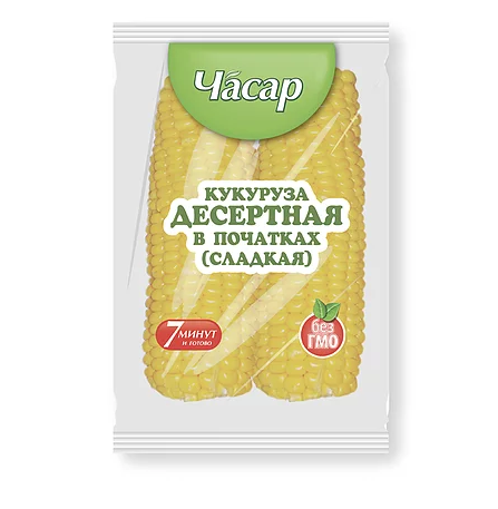 

Кукуруза Часар в початках десертная замороженная