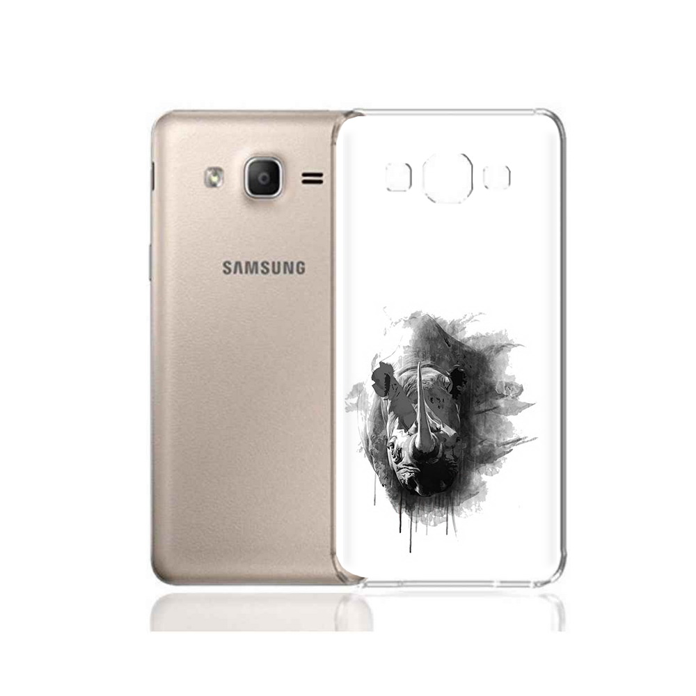 

Чехол MyPads Tocco для Samsung Galaxy A7 (2015) носорог (PT11625.595.523), Прозрачный, Tocco