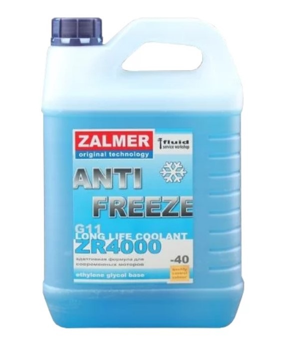 Антифриз ZALMER ZR40L005 синий, -40С