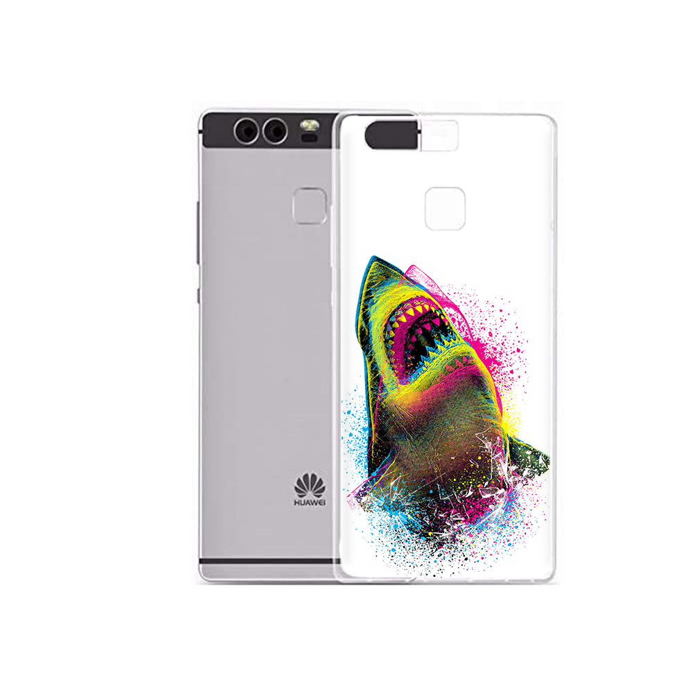 

Чехол MyPads Tocco для Huawei P9 Plus челюсти-2 (PT31455.54.674), Прозрачный, Tocco
