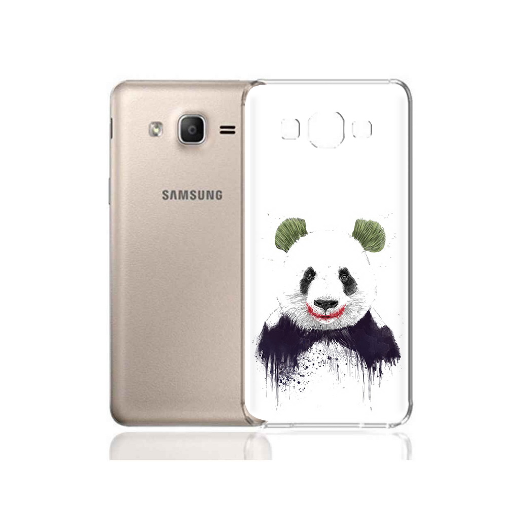 

Чехол MyPads Tocco для Samsung Galaxy A7 (2015) панда джокер (PT11625.595.533), Прозрачный, Tocco
