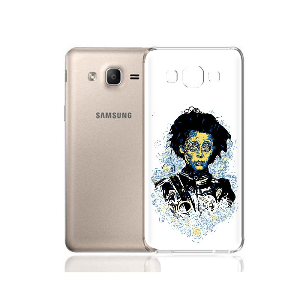 

Чехол MyPads Tocco для Samsung Galaxy A7 (2015) парень черно-белый абстракция, Прозрачный, Tocco