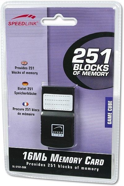 

Карта памяти (Memory Card) для GameCube 16 MB (Wii)