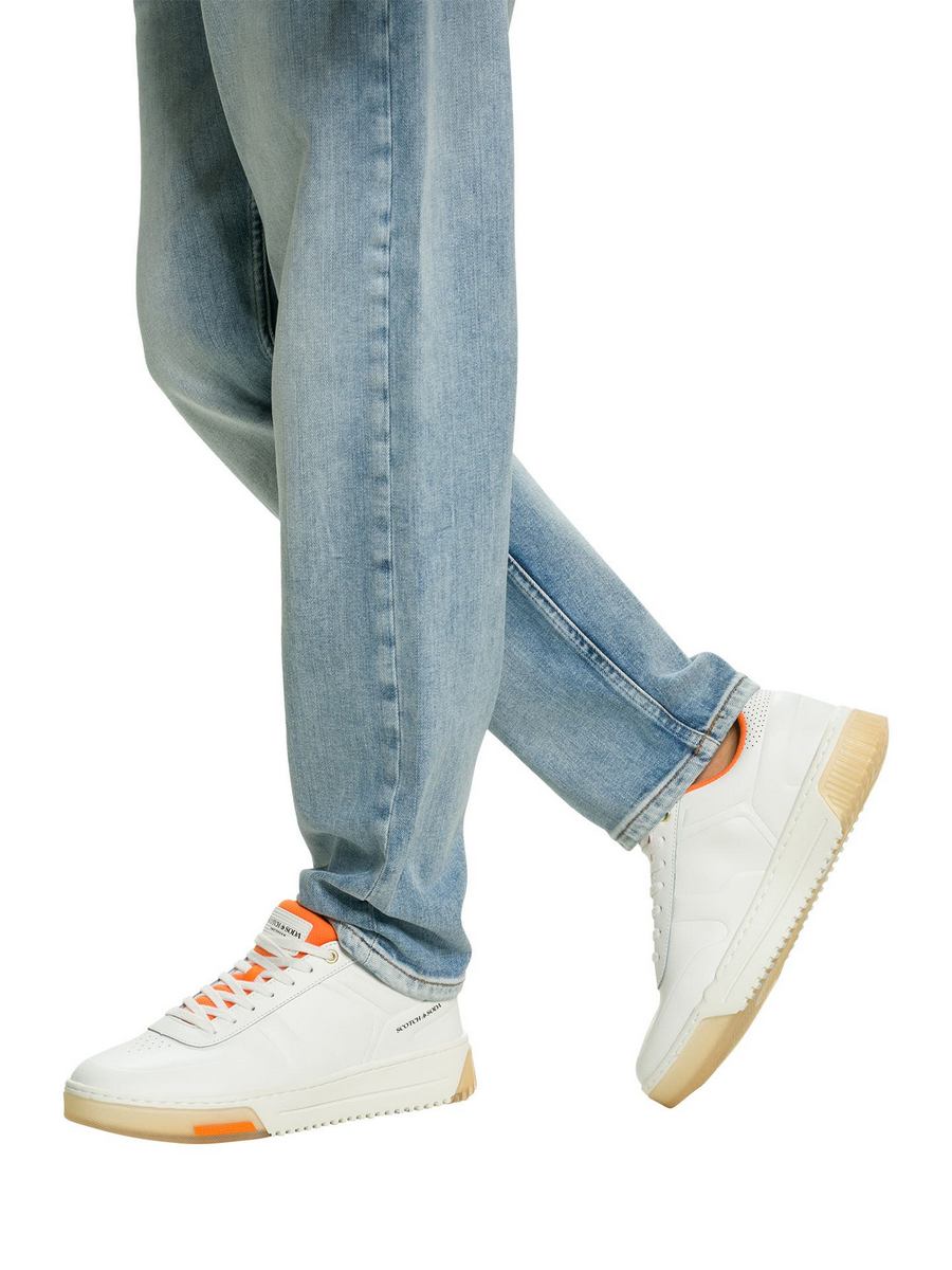 

Кеды мужские Scotch & Soda 001390012 белые 45 EU, Белый, 001390012