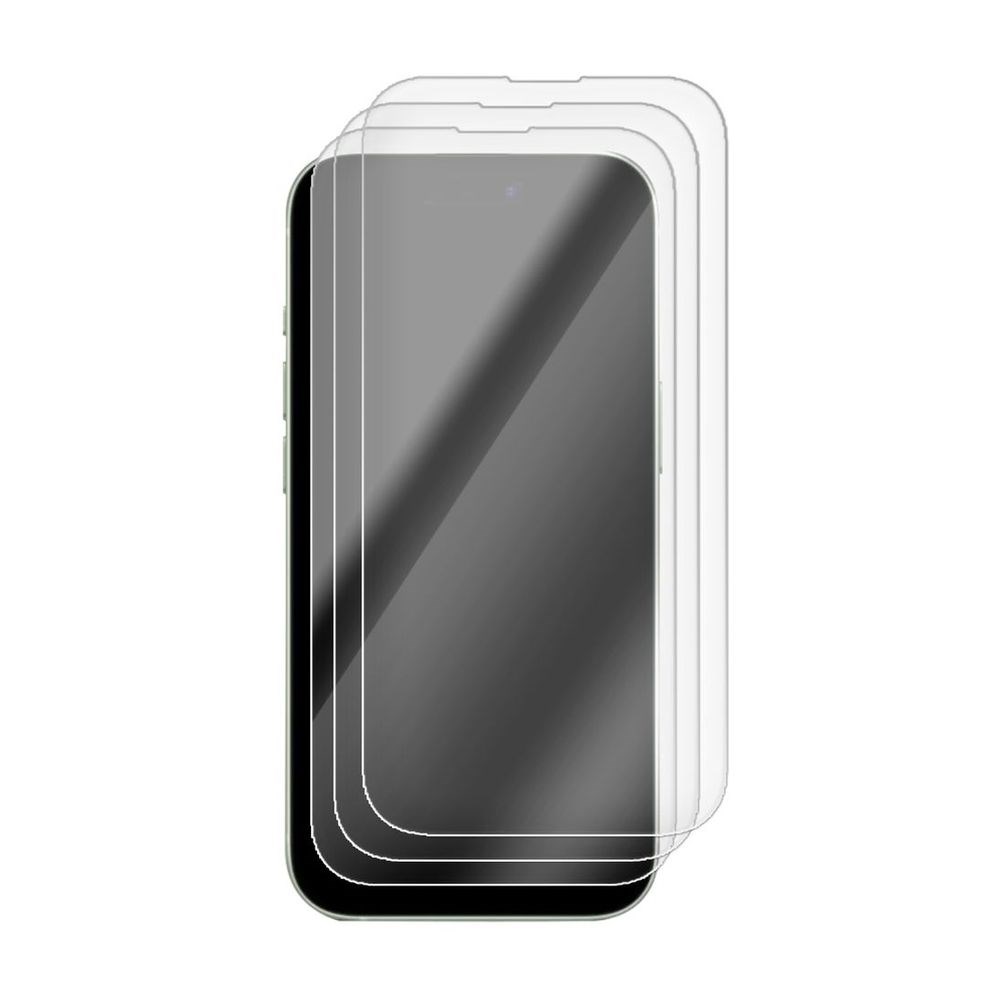 

Комплект из 3-х защитных гибридных стекол для iPhone 15