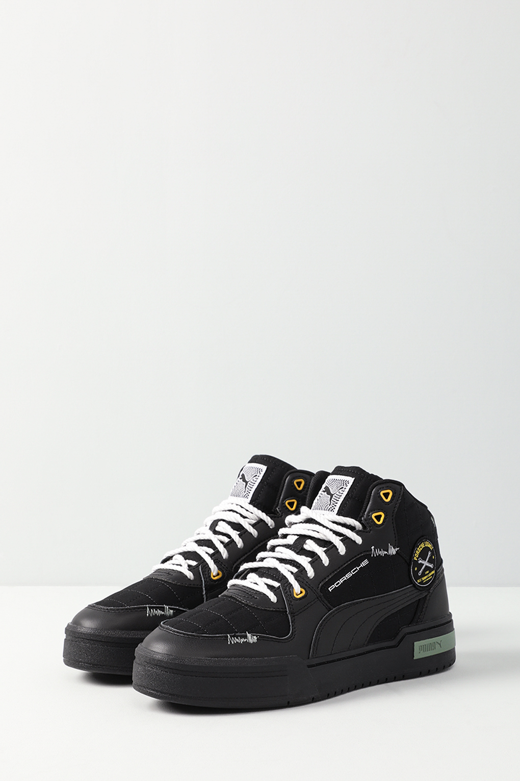 

Кеды унисекс PUMA 30795401 черные 4 US, Черный, 30795401