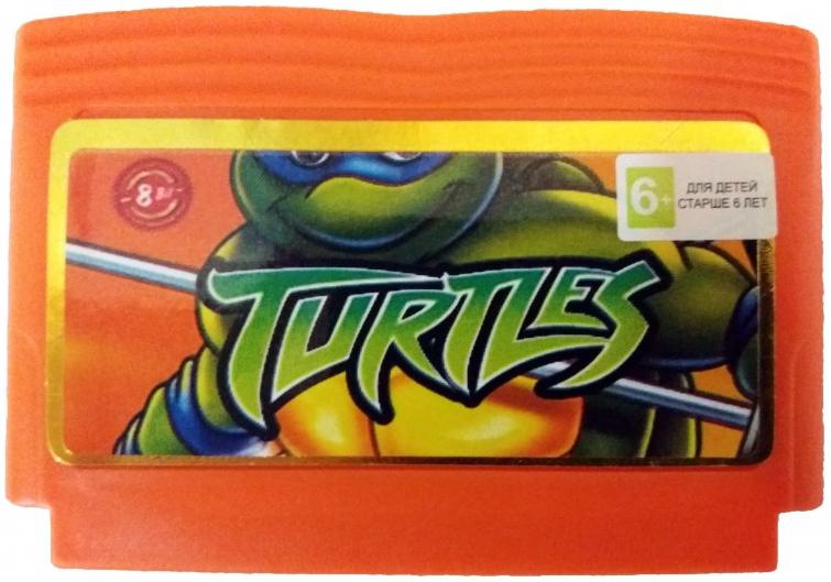 Картридж TMNT Teenage Mutant Ninja Turtles (Черепашки Ниндзя) (8 bit)