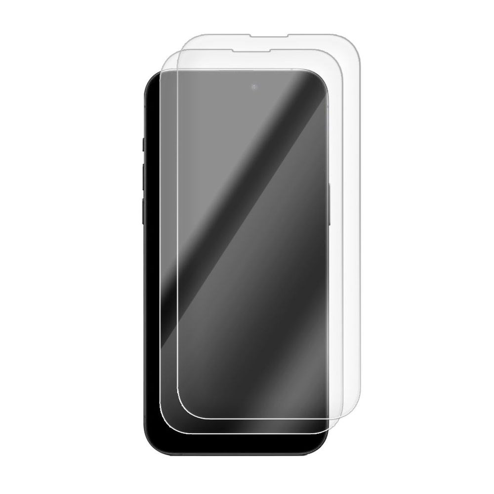 

Комплект из 2-х защитных гибридных стекол для iPhone 15 Pro Max