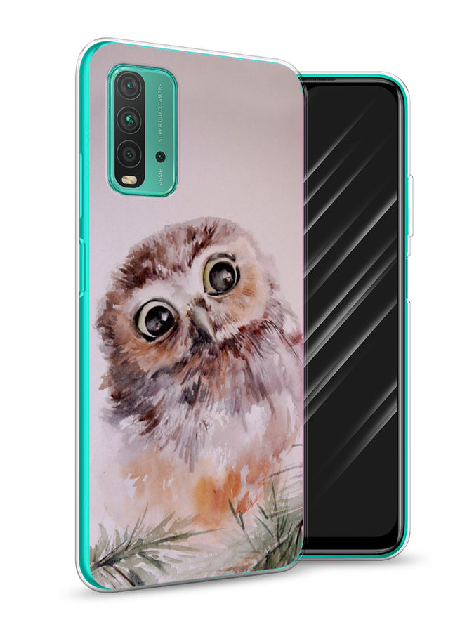 

Чехол Awog на Xiaomi Redmi 9T "Сова на розовом", Разноцветный, 39850-1