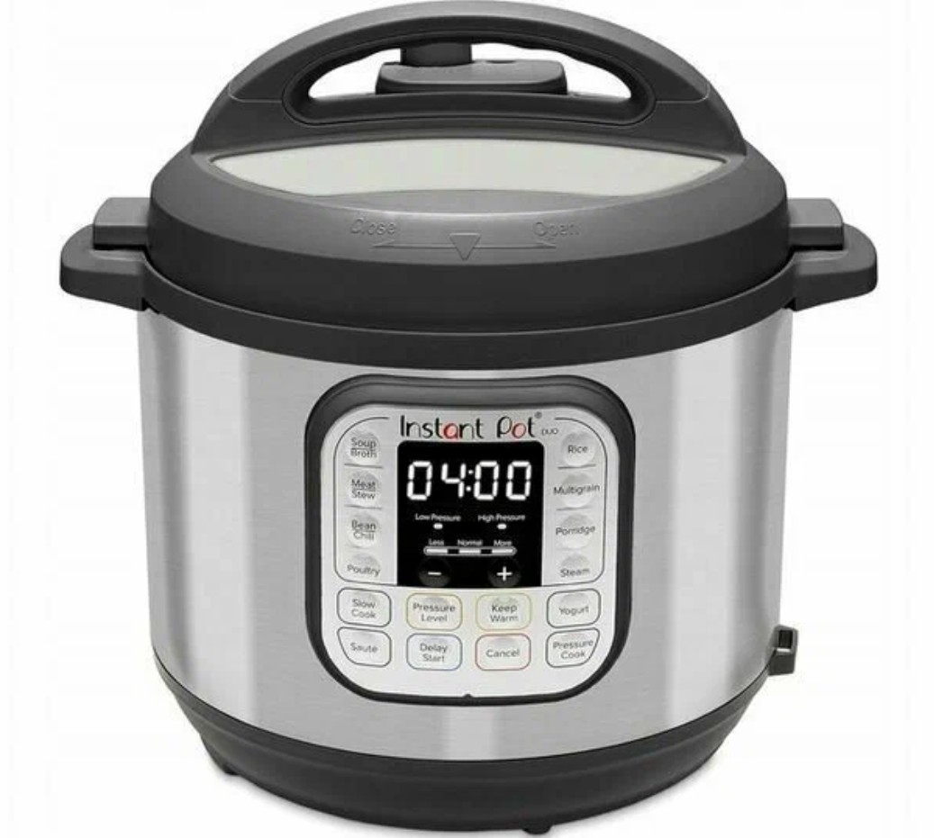 Мультиварка-скороварка Instant POT Duo 6 серый; черный