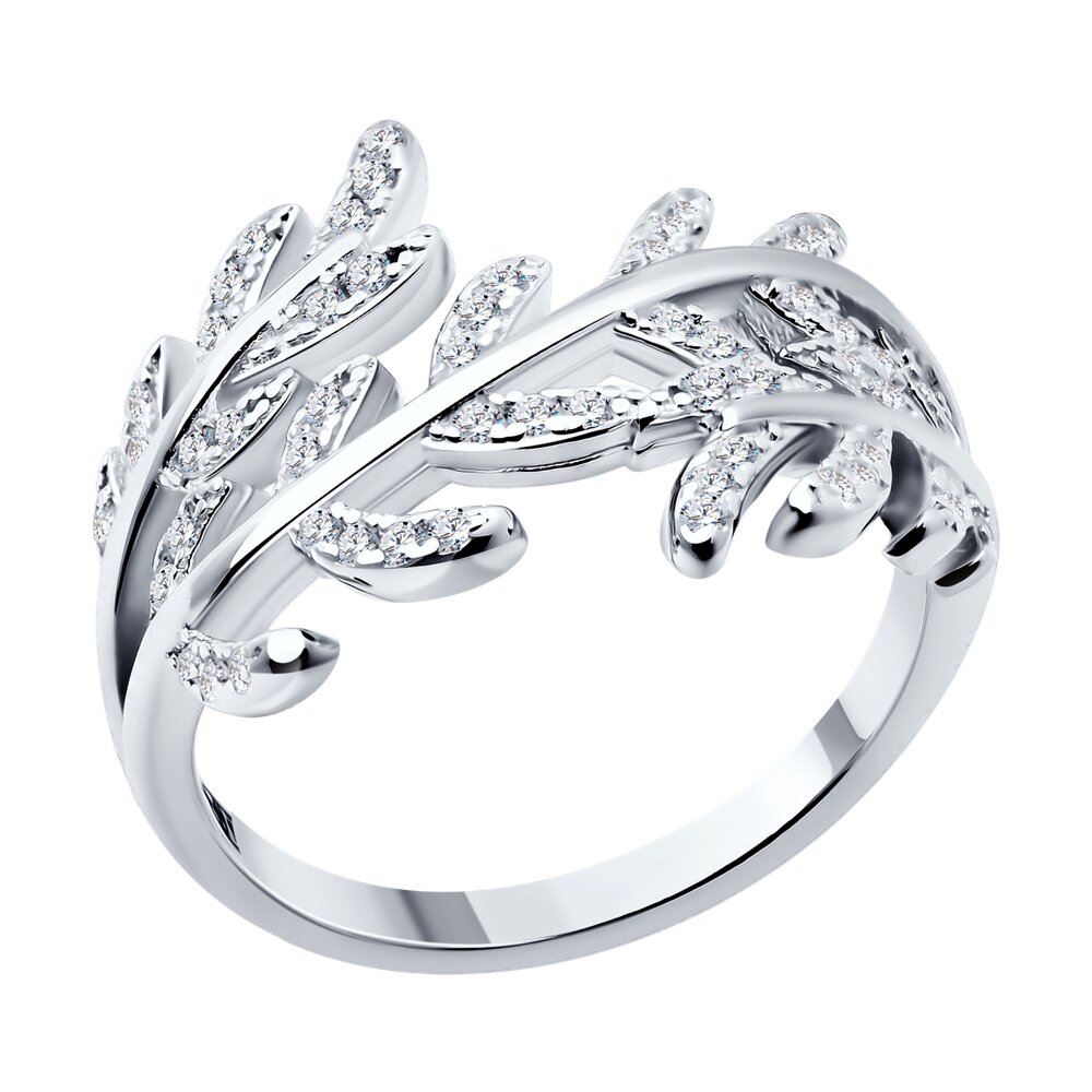 

Кольцо из серебра р. , SOKOLOV 94014026-91, фианит, 94014026-91