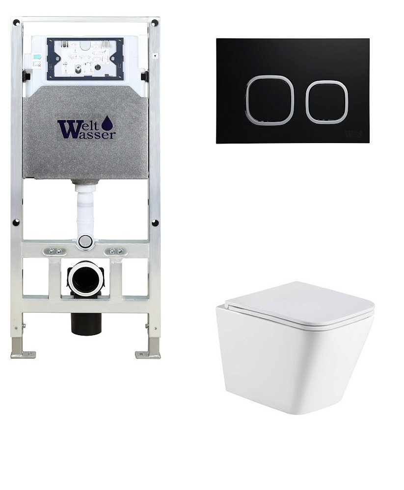 

Комплект унитаз с инсталляцией WeltWasser AMBERG 506 ST + GELBACH 043 MT-WT + AMBERG RD-BL