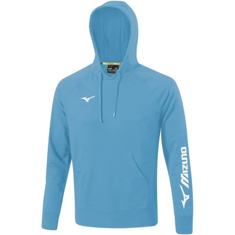 

Худи мужское Mizuno 32EC7B60-20 голубое 2XL, 32EC7B60-20