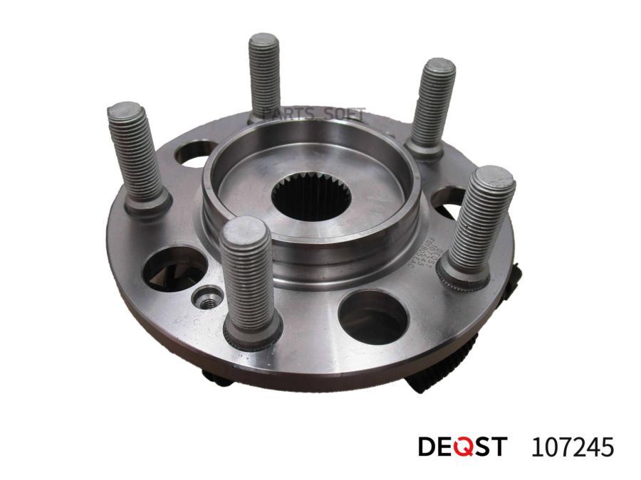 

DEQST 107245 Ступица колеса в сборе с подшипником передняя SSANG YONG Ssang Yong Kyron 05,