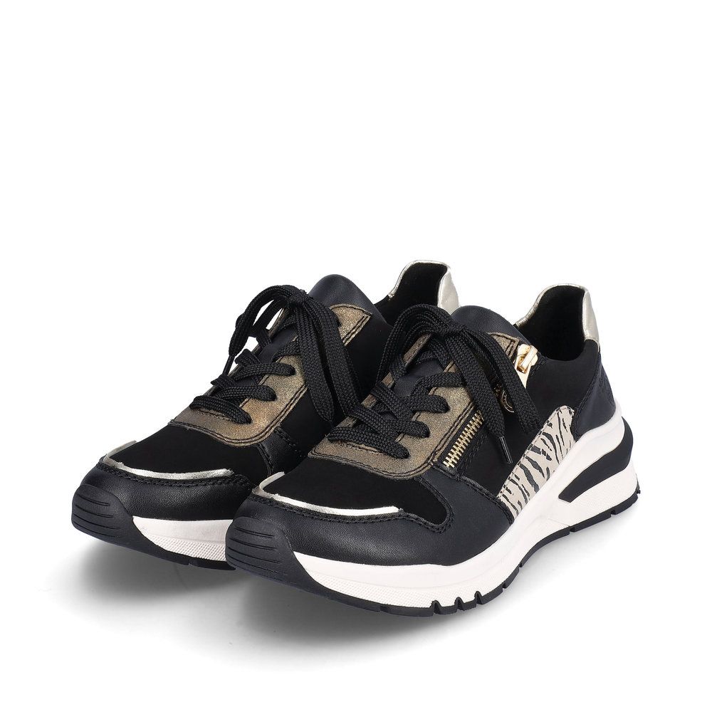 

Кроссовки женские Rieker M6616-00 черные 42 RU, Черный, M6616-00