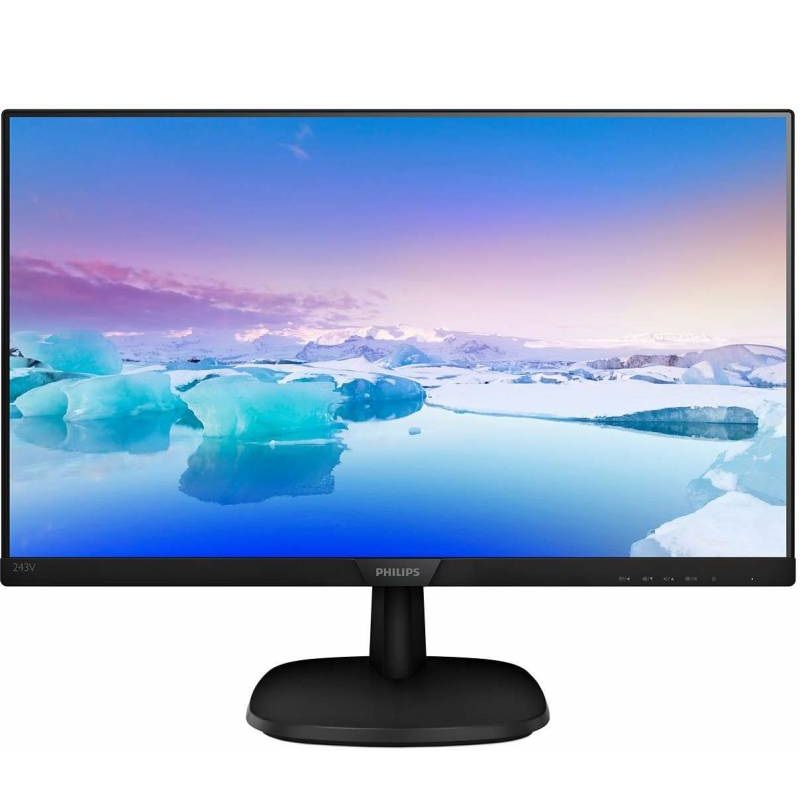 фото Монитор philips 243v7qdsb 23.8" black