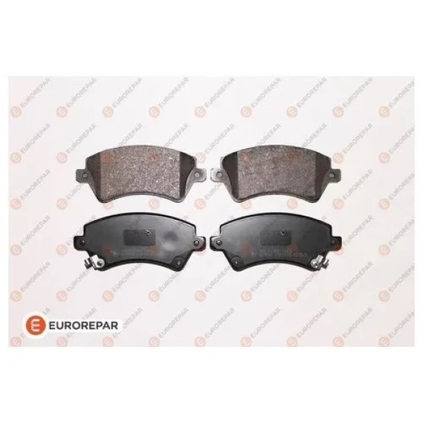 фото Eurorepar 1617263380 колодки тормозные дисковые toyota corolla (e12) 1.4 vvt-i (zze120) 01