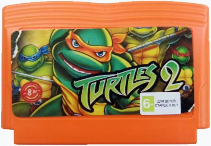 

Картридж TMNT Teenage Mutant Ninja Turtles 2 (Черепашки Ниндзя 2) Русская Версия (8 bit)
