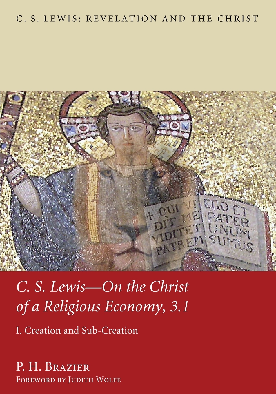 

C.S. Lewis - On the Christ of a Religious Economy