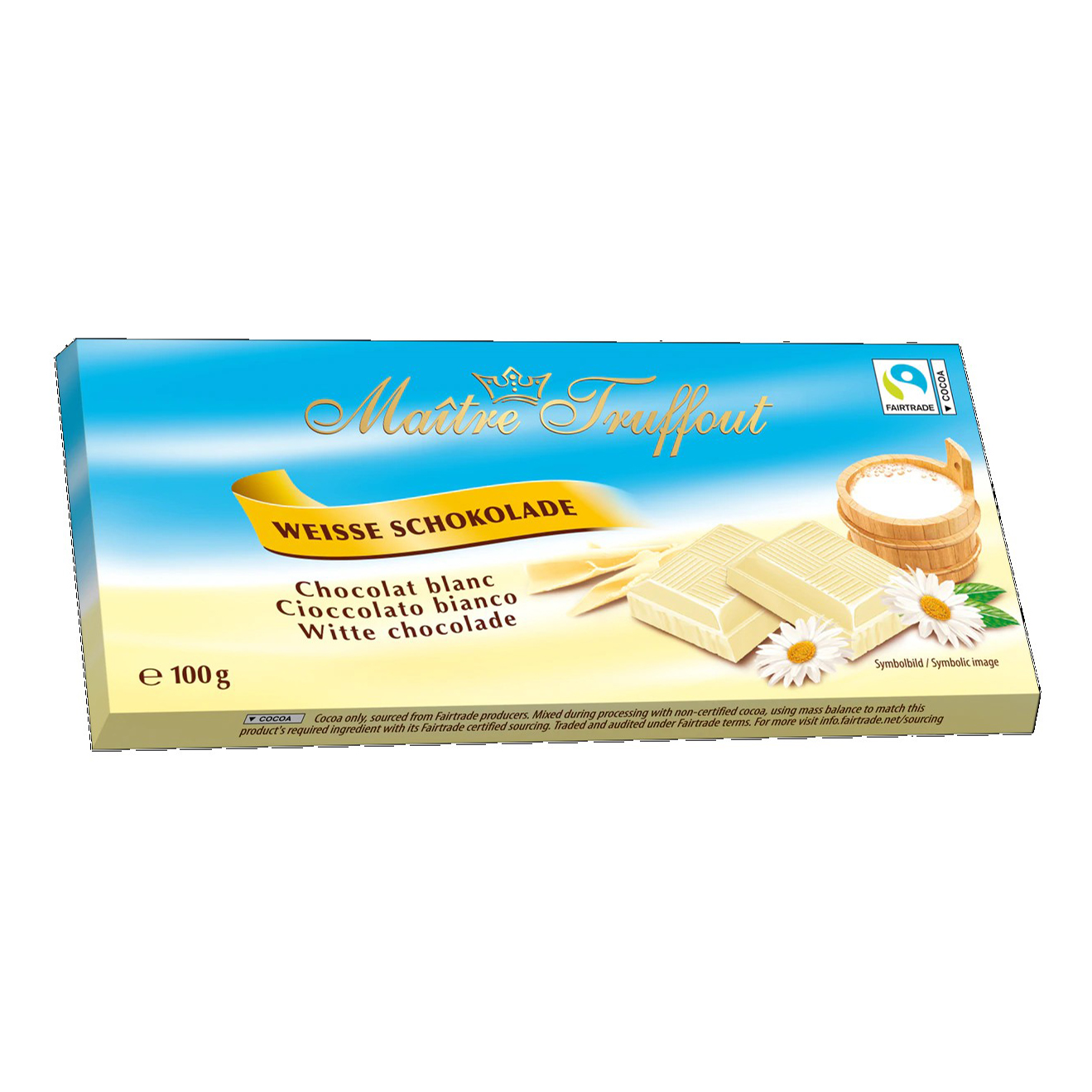 

Шоколад Maitre Truffout белый 100 г