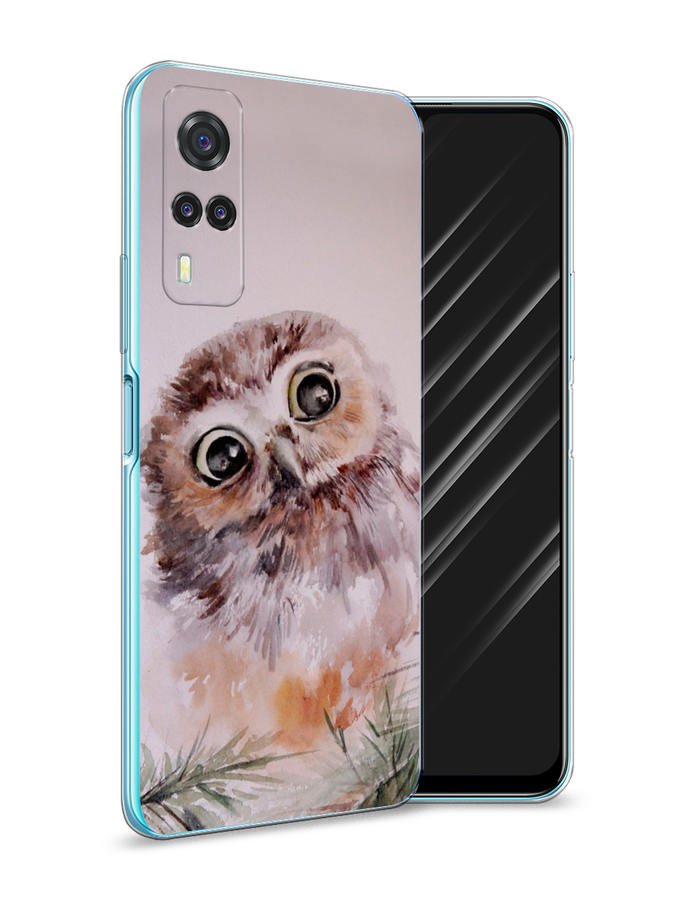 

Чехол Awog на Vivo Y31 "Сова на розовом", Разноцветный, 263750-1