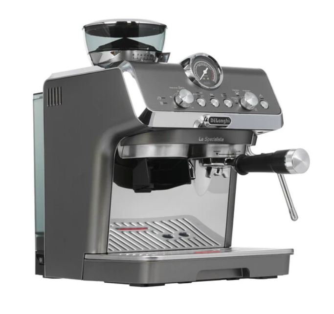 

Рожковая кофеварка Delonghi EC9255.T серебристый; черный, EC9255.T