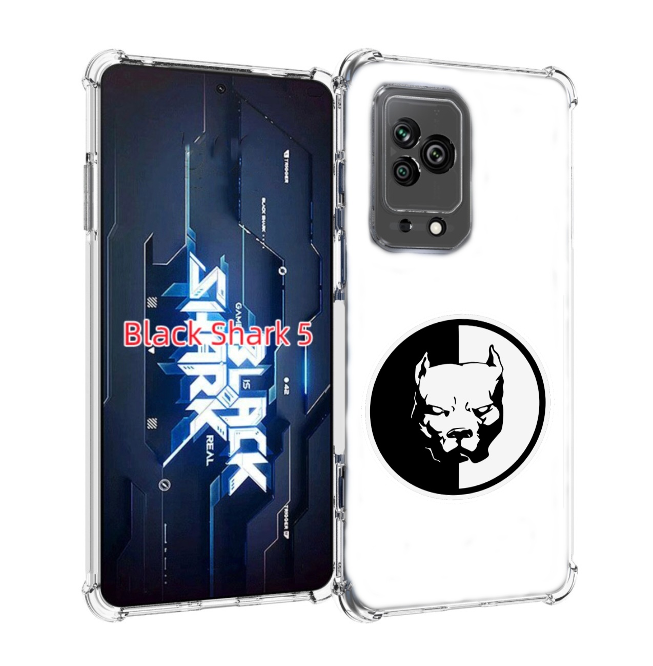 

Чехол MyPads смотра мужской для Xiaomi Black Shark 5, Прозрачный, Tocco