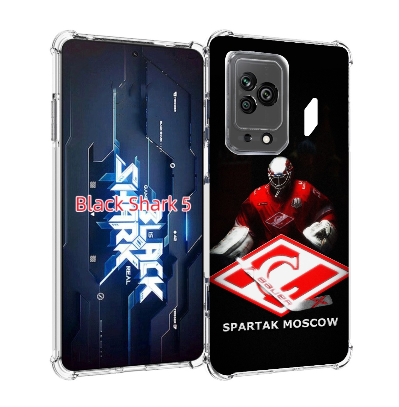

Чехол MyPads спартак хоккеи мужской для Xiaomi Black Shark 5, Прозрачный, Tocco