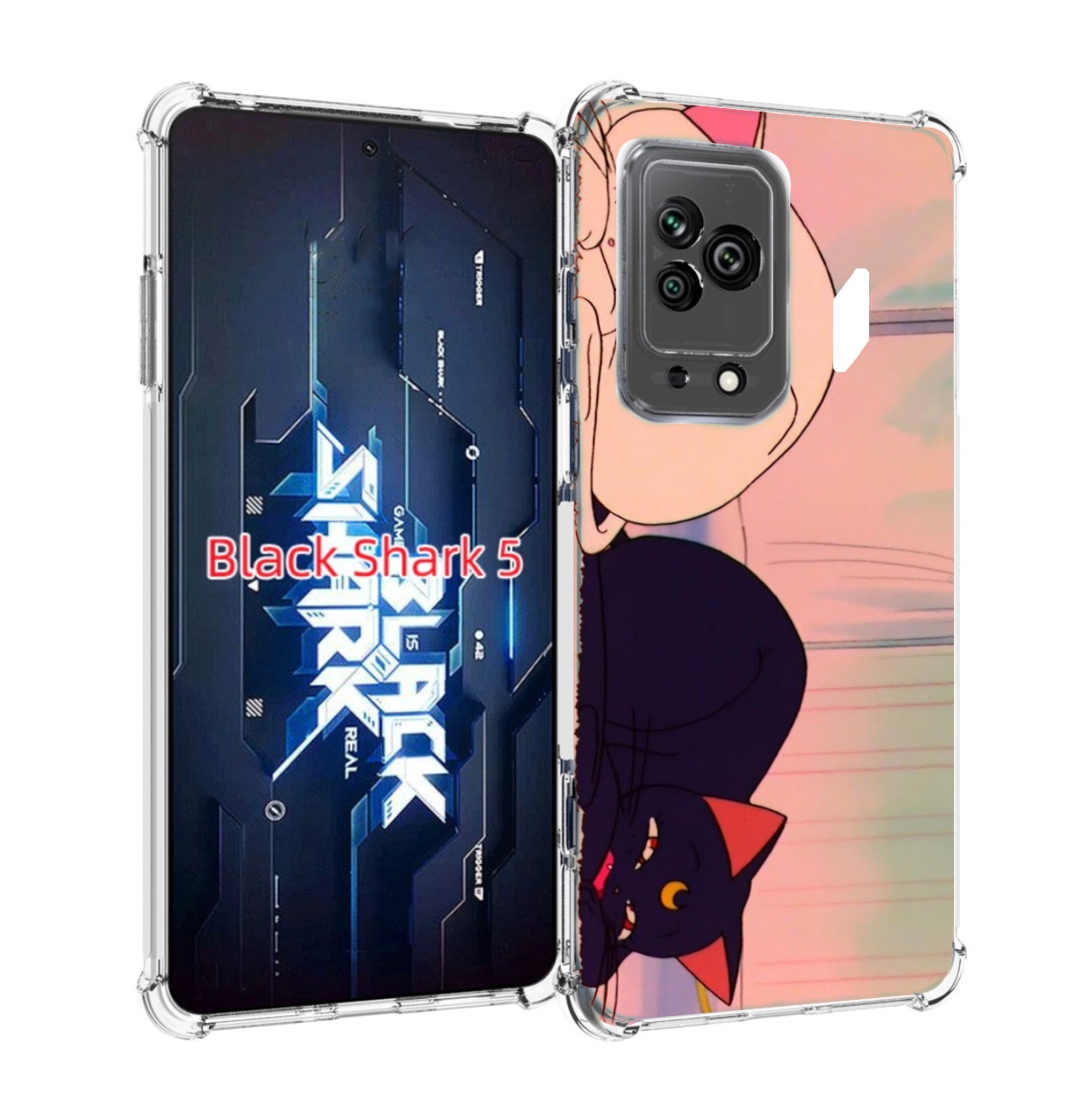 

Чехол MyPads спящие коты для Xiaomi Black Shark 5, Прозрачный, Tocco