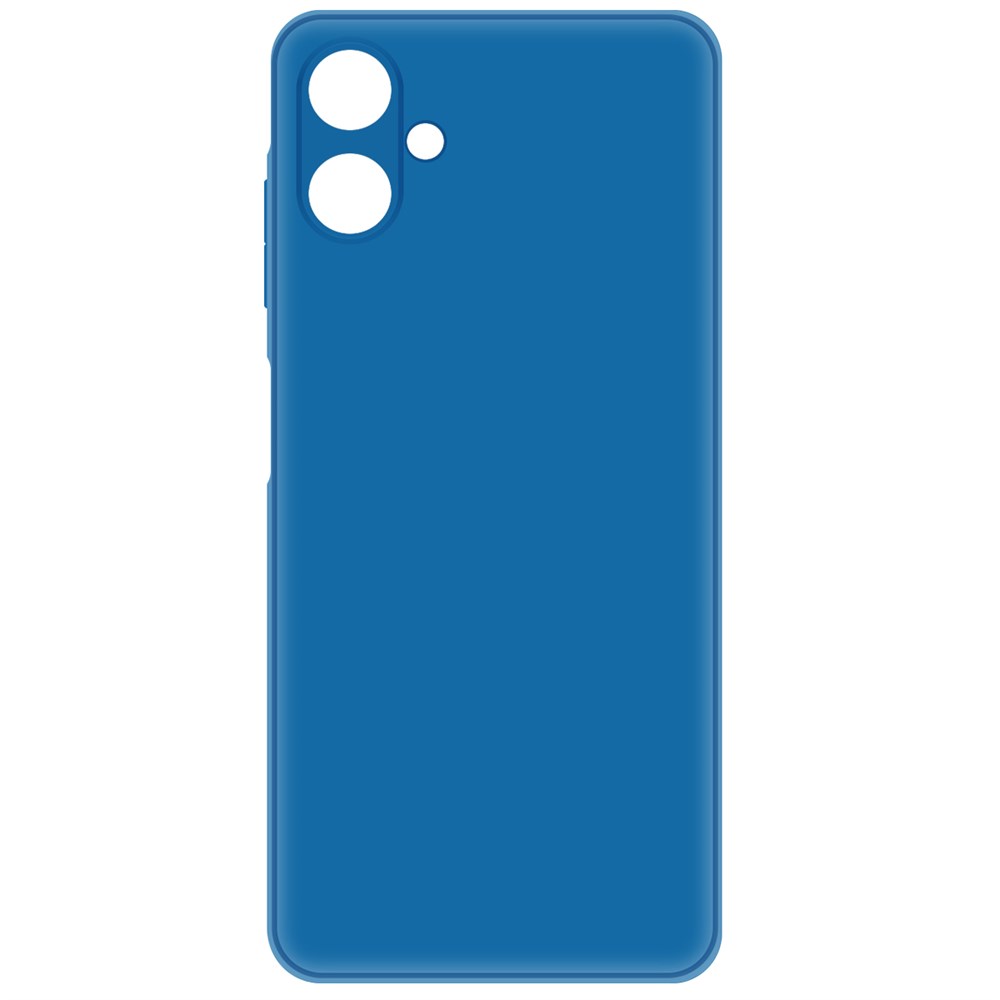 

Чехол-накладка Krutoff Silicone Caseдля для Samsung Galaxy A06 (A065) синий