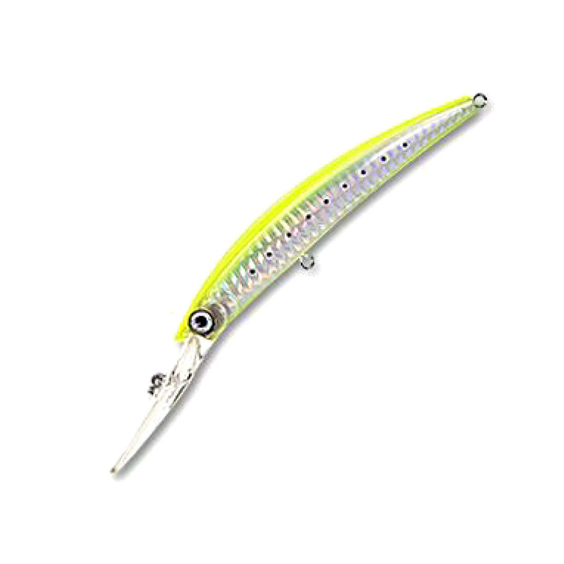 

Воблер Yo-Zuri CRYSTAL MINNOW DD 110F R539 # GHCS, Желтый;серебристый;черный, CRYSTAL MINNOW DD