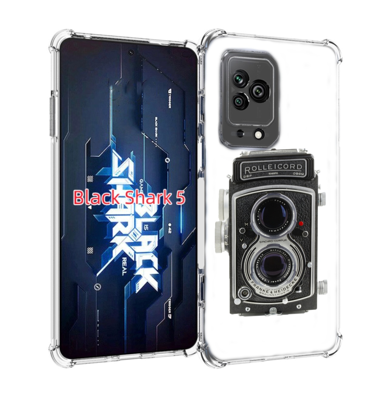 

Чехол MyPads старый проектор для Xiaomi Black Shark 5, Прозрачный, Tocco